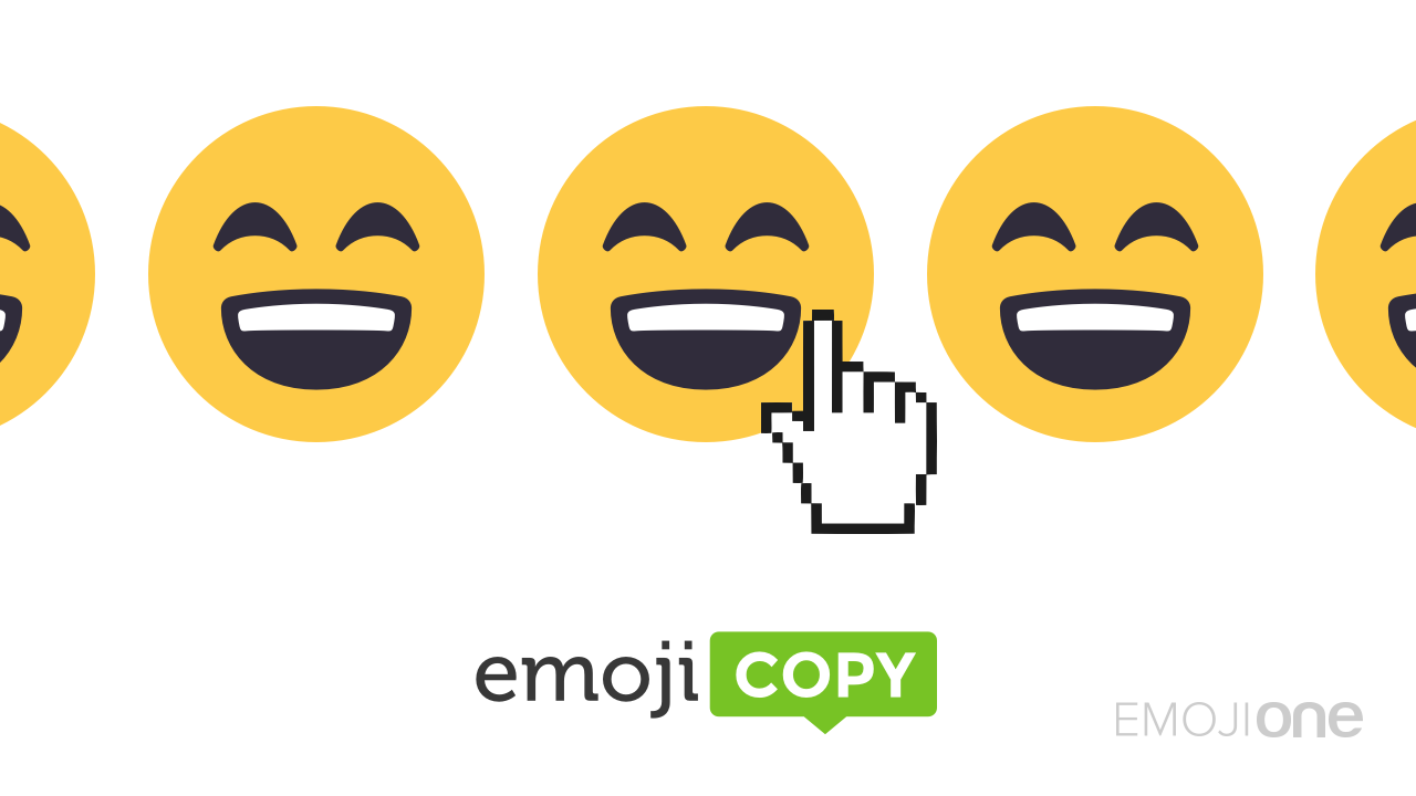 beautiful emoji copy and paste keyboard interface WITH search and auto-copy technology. 